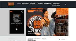 Desktop Screenshot of 66raw.com